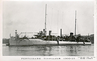 Contre-torpilleur PERTUISANE 1900